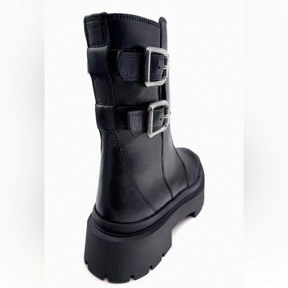 ZARA Leather Boots - Price Firm - Picture 4 of 15